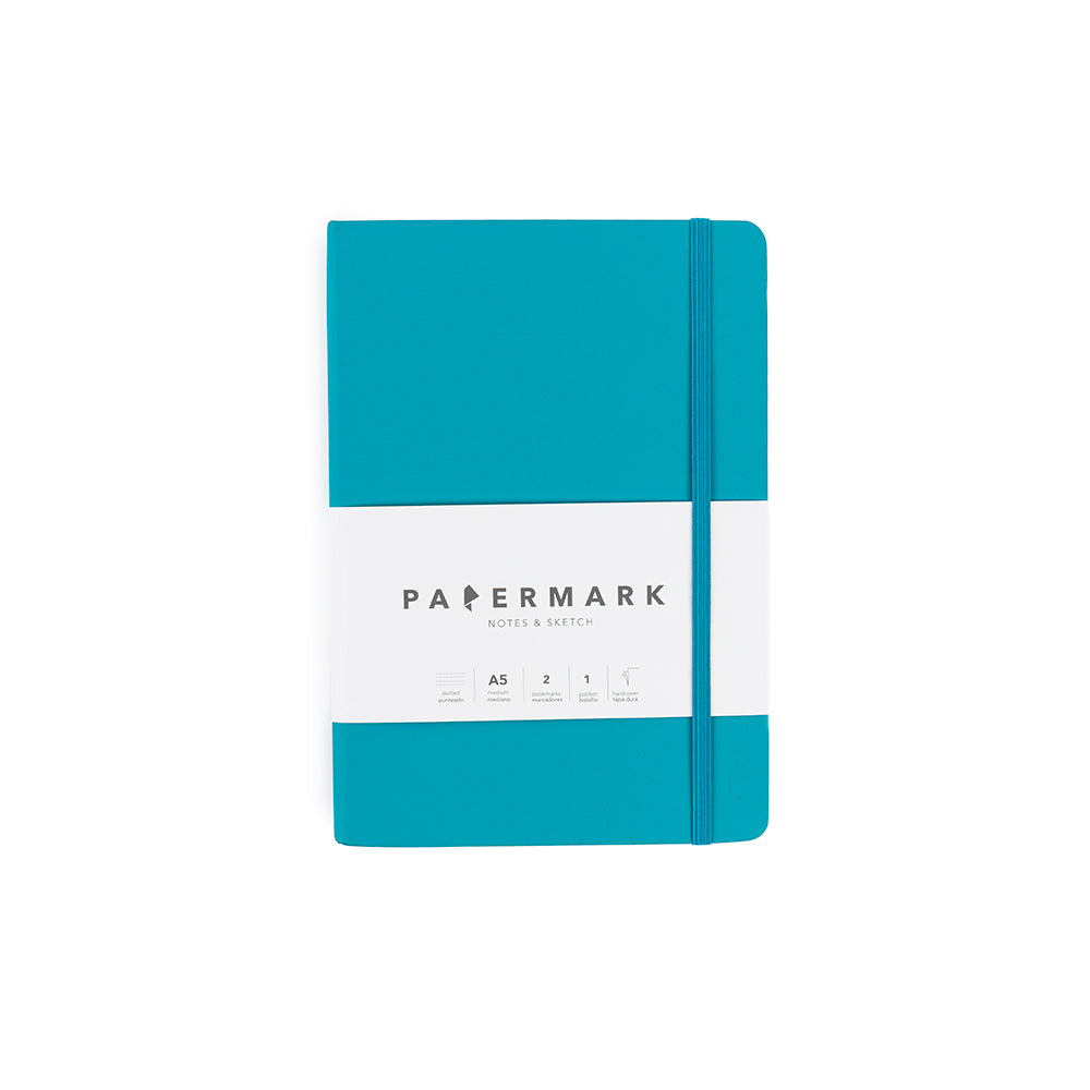 Libreta Mediana Azul Claro