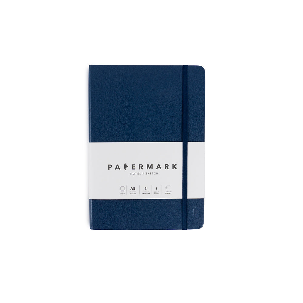 Libreta Mediana Azul