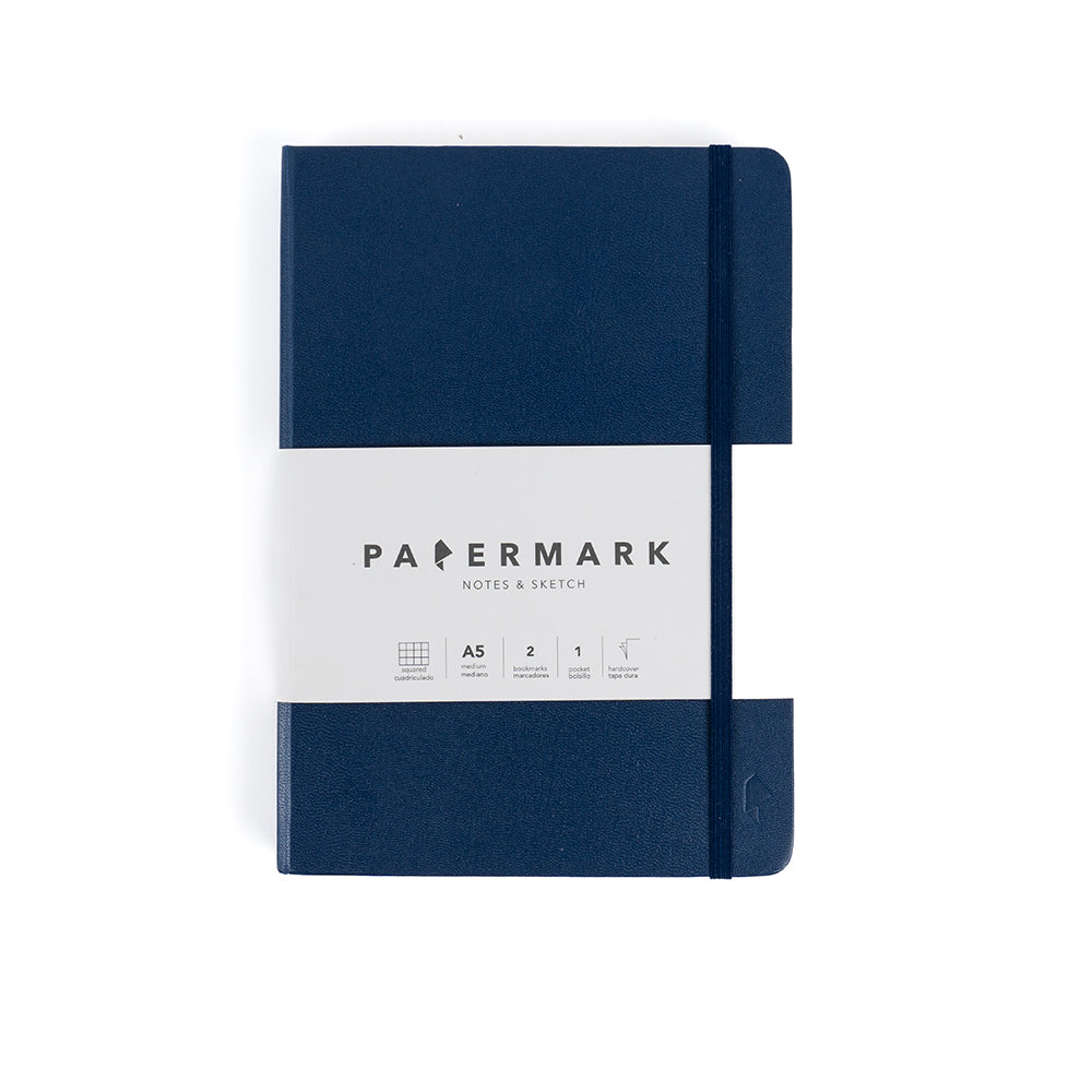 Libreta Mediana Azul