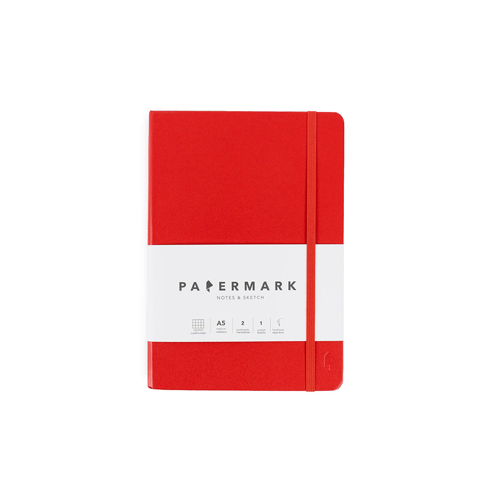 Libreta Mediana Roja