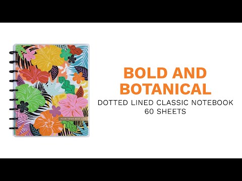 Cuaderno Classic Bold & Botanical