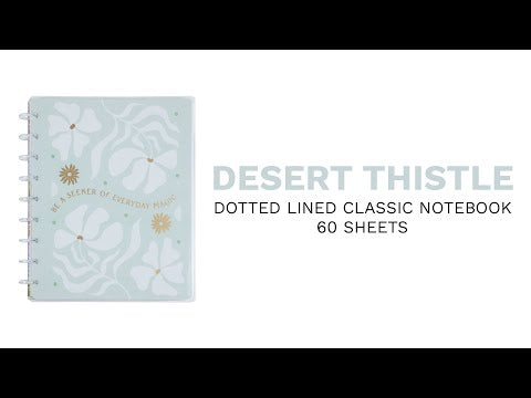 Cuaderno Classic Desert Thistle