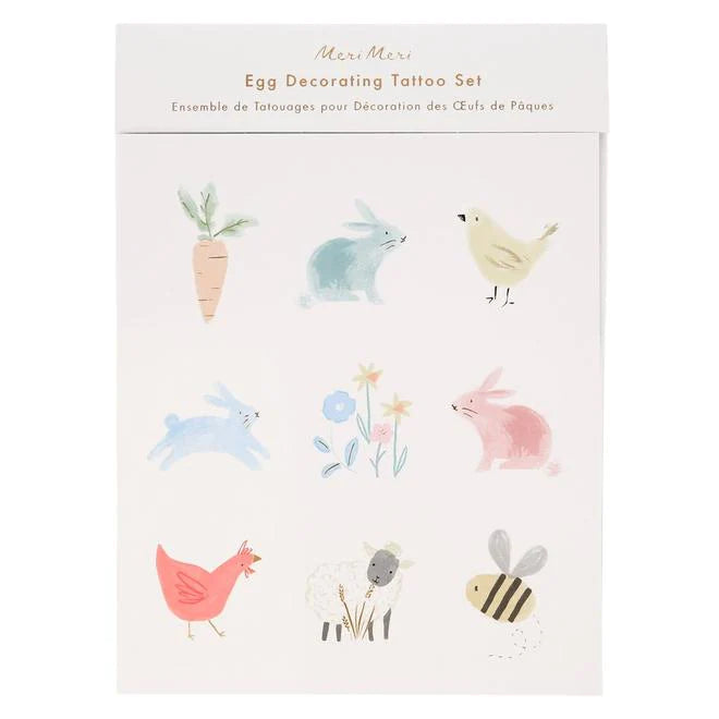 Kit  para Decorar Huevos de Pascua Conejos Primaverales