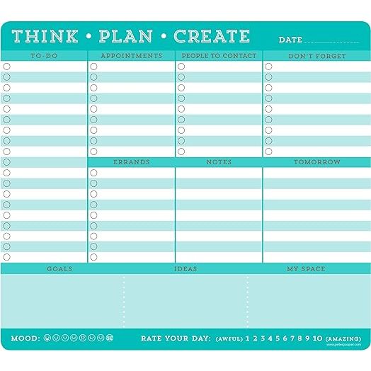 Planificador Think, Plan &amp; Create