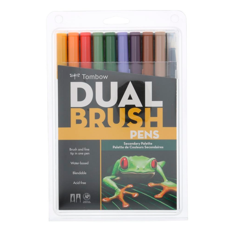 Set 10 Dual Brush Colores Secundarios