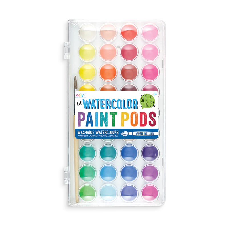 Acuarelas Lavables Multi Colores