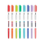 Set 8 Plumas Estilográficas Tinta a Color