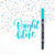 Tombow Plumón Doble Punta Bright Blue