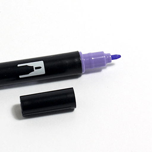 Tombow Plumón Doble Punta Periwinkle