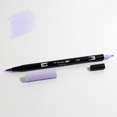 Tombow Plumón Doble Punta Lilac