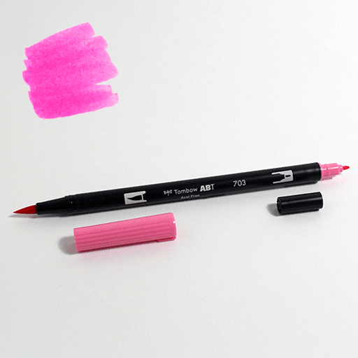 Tombow Plumón Doble Punta Pink Rose