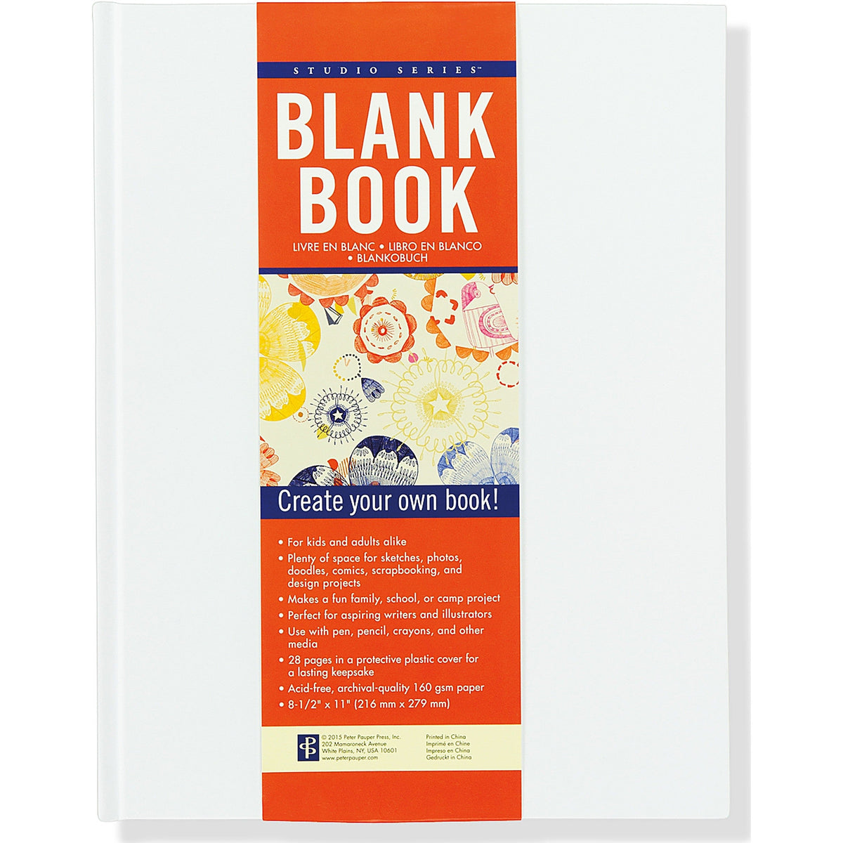 Croquera Blank Book