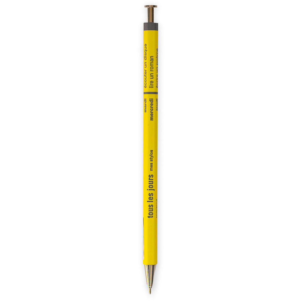 Bolígrafo Tous Les Jours Yellow