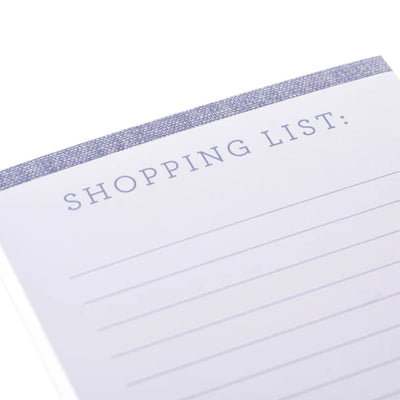 Block de Notas Shopping List