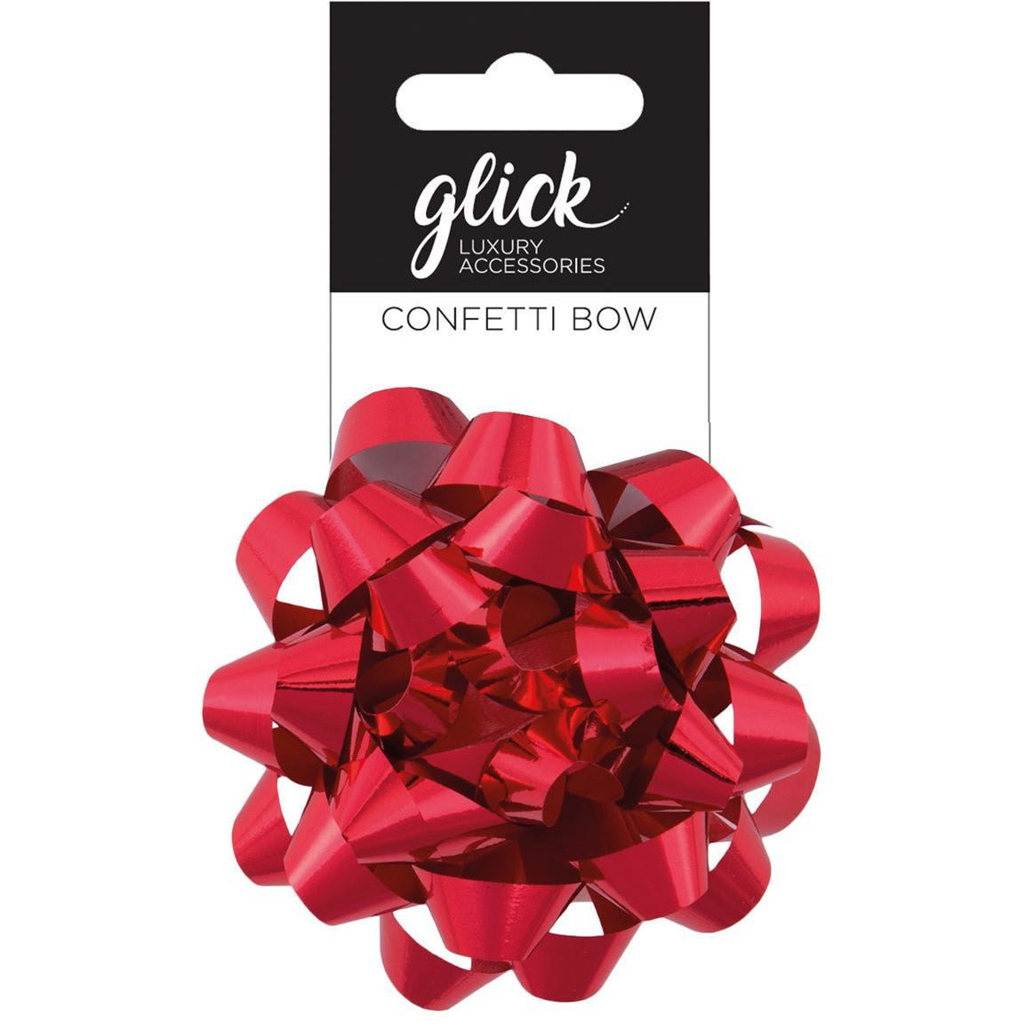 Cinta Regalo Metalizada Roja