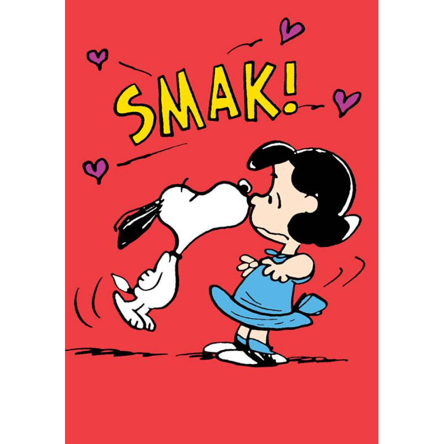 Tarjeta con Sobre Everyday Snoopy - Lucy Smak