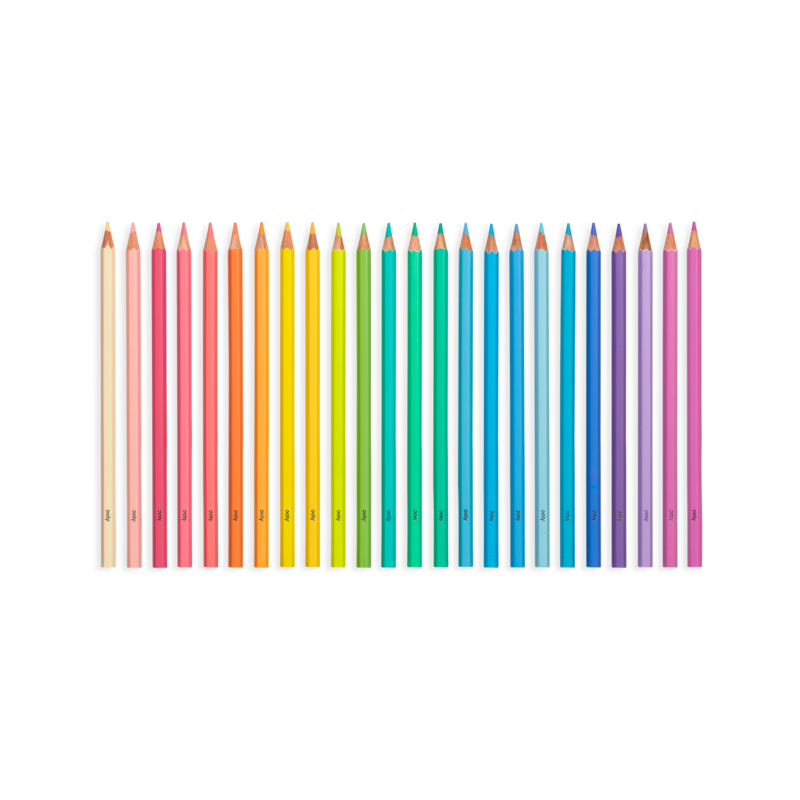 Set 24 Lápices de Colores Pasteles
