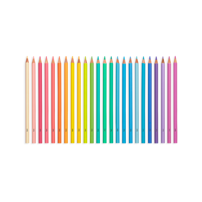 Set 24 Lápices de Colores Pasteles