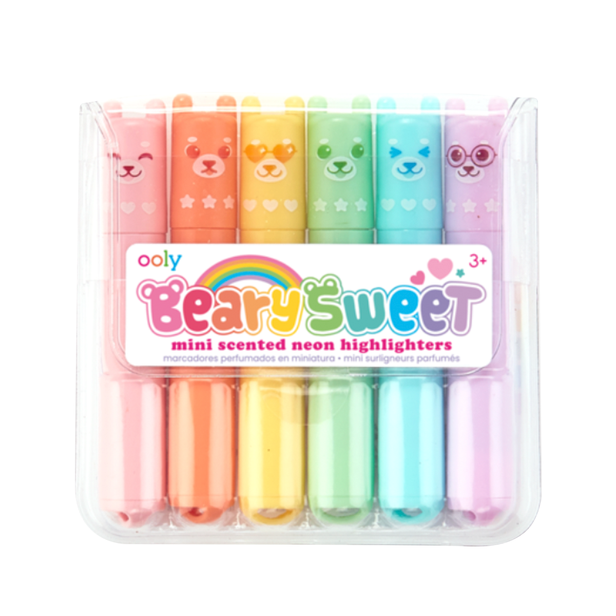 Set 6 Destacadores Mini Beary Sweet