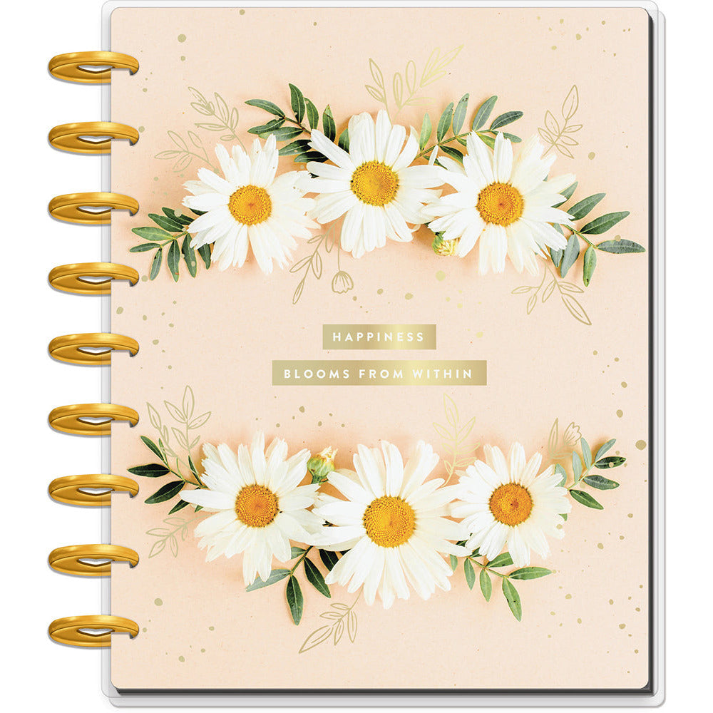 Cuaderno Classic Guided Journal Flores Blancas