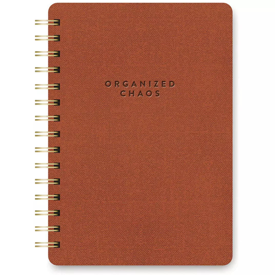 Cuaderno Organized Chaos Brown