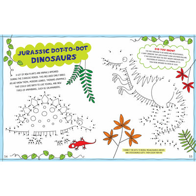 Libro Actividades Niños - Dinosaurios
