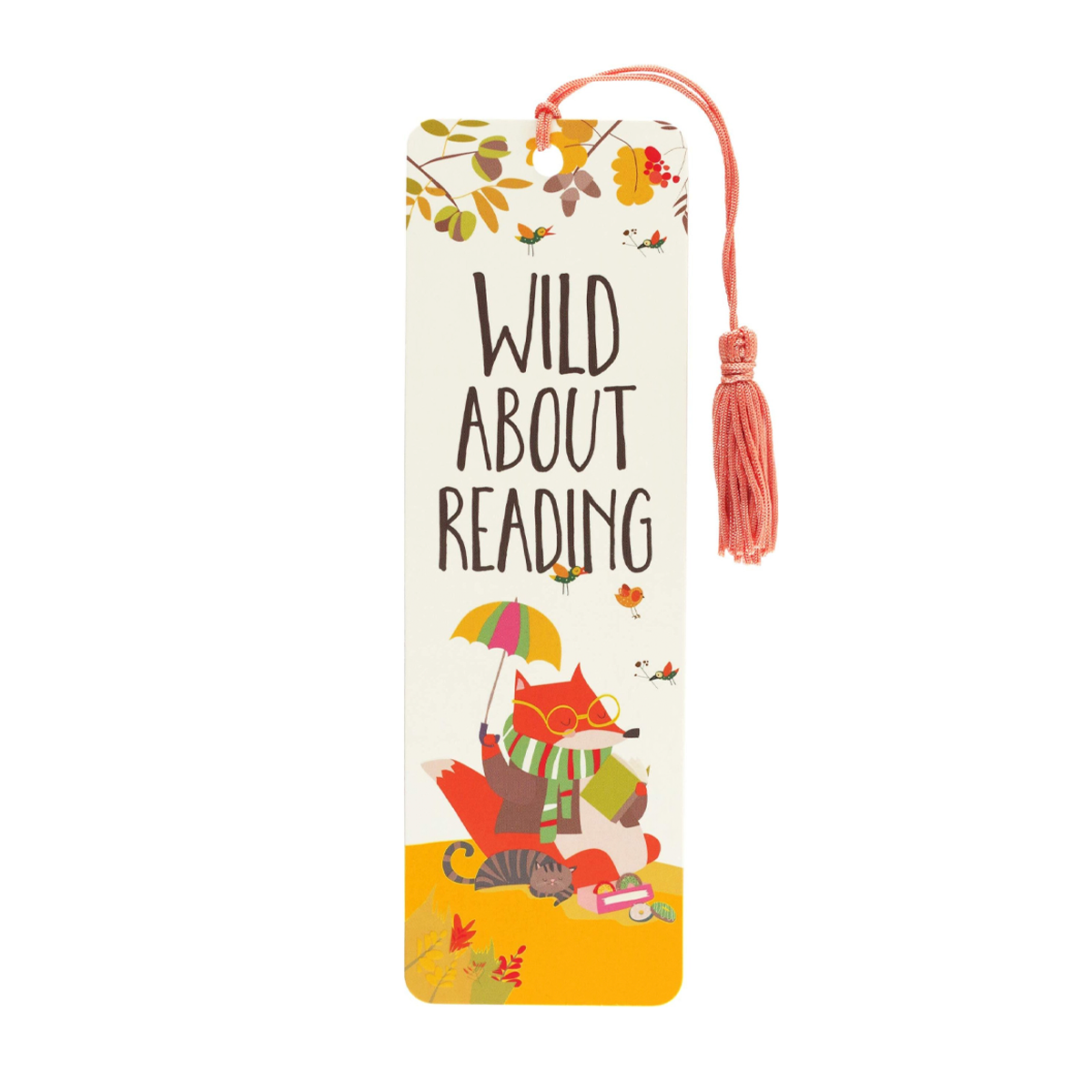 Marcapáginas con Adorno Wild About Reading