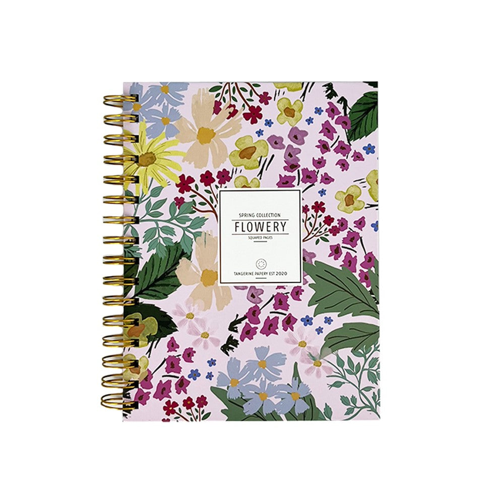 Cuaderno Flowery