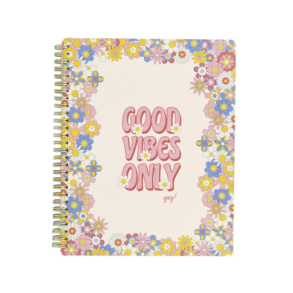 Cuaderno Happy Flowers